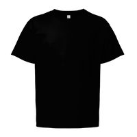 Gildan Softstyle® Youth T-Shirt-R, Black, Front view