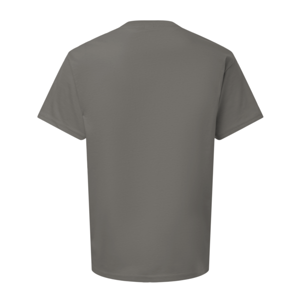 Gildan Softstyle® Youth T-Shirt-R, Charcoal, Back view