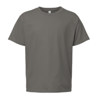 Gildan Softstyle® Youth T-Shirt-R, Charcoal, Front view