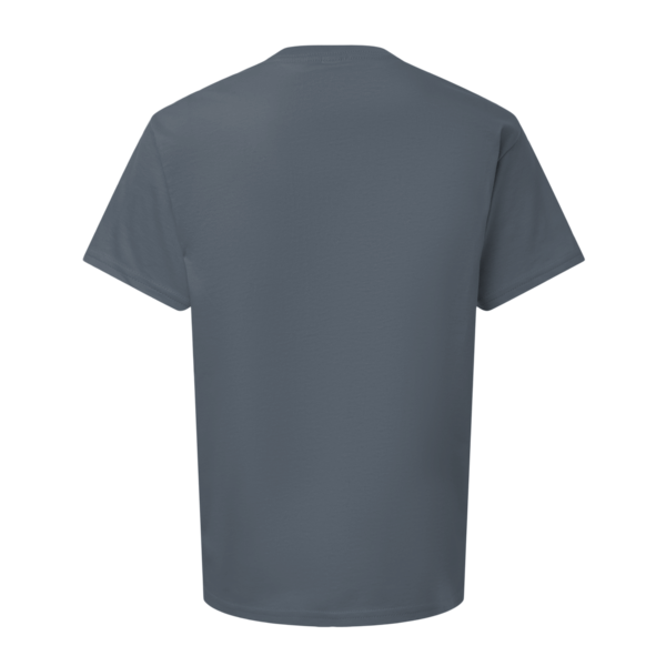 Gildan Softstyle® Youth T-Shirt-R, Dark Heather, Back view