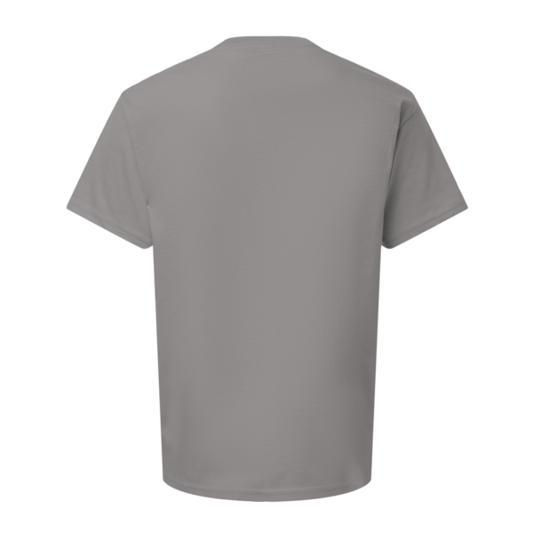 Gildan Softstyle® Youth T-Shirt-R, Graphite Heather, Back view