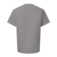 Gildan Softstyle® Youth T-Shirt-R, Graphite Heather, Back view