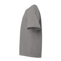 Gildan Softstyle® Youth T-Shirt-R, Graphite Heather, Left Sleeve view