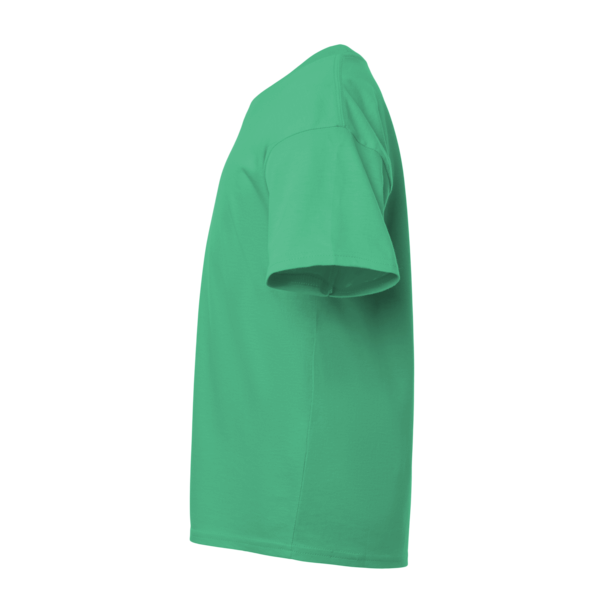 Gildan Softstyle® Youth T-Shirt-R, Heather Irish Green, Left Sleeve view