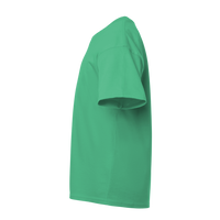 Gildan Softstyle® Youth T-Shirt-R, Heather Irish Green, Left Sleeve view