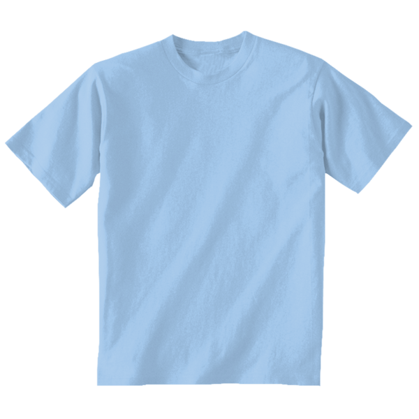 Gildan Toddler Heavy Cotton™ T-Shirt, Light Blue, Front view