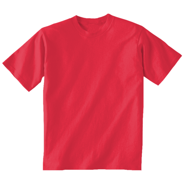 Gildan Toddler Heavy Cotton™ T-Shirt, Red, Front view