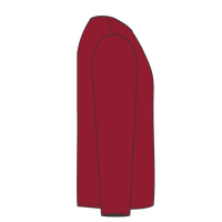 Gildan Ultra Cotton® Long Sleeve T-Shirt, Cardinal Red, Right Sleeve view