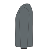 Gildan Ultra Cotton® Long Sleeve T-Shirt, Dark Heather, Left Sleeve view