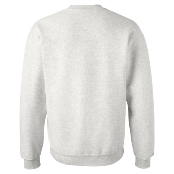 Gildan Unisex DryBlend® Crewneck Sweatshirt, Ash, Back view