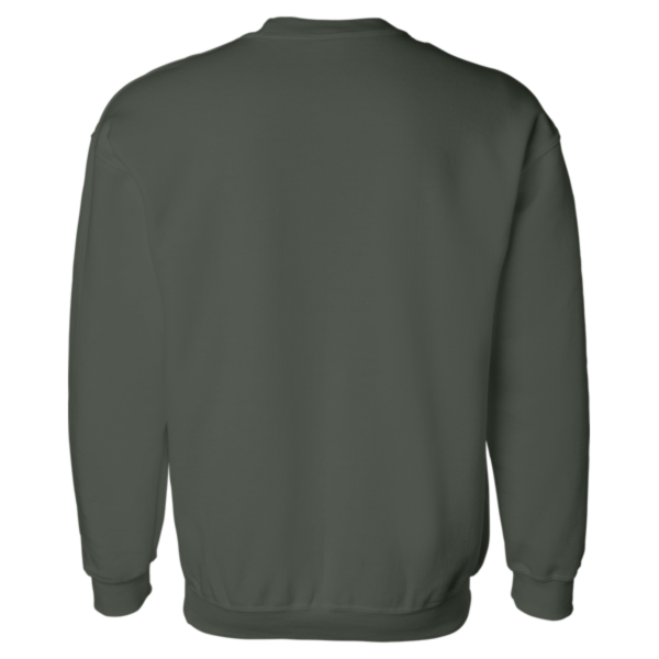 Gildan Unisex DryBlend® Crewneck Sweatshirt, Forest, Back view