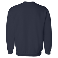 Gildan Unisex DryBlend® Crewneck Sweatshirt, Navy, Back view