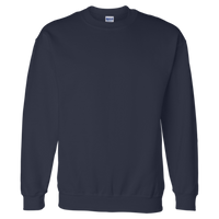Gildan Unisex DryBlend® Crewneck Sweatshirt, Navy, Front view