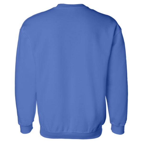 Gildan Unisex DryBlend® Crewneck Sweatshirt, Royal, Back view