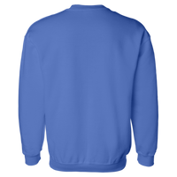 Gildan Unisex DryBlend® Crewneck Sweatshirt, Royal, Back view