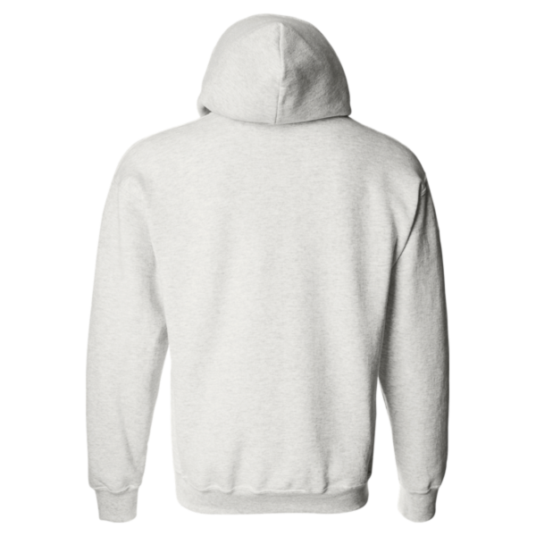 Gildan Unisex DryBlend® Hooded Sweatshirt, Ash, Back view