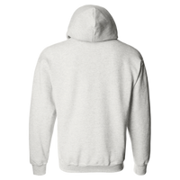 Gildan Unisex DryBlend® Hooded Sweatshirt, Ash, Back view