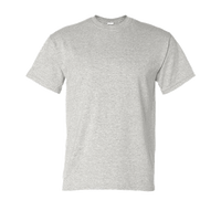 Gildan Unisex DryBlend® T-Shirt, Ash, Front view