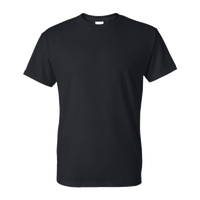 Gildan Unisex DryBlend® T-Shirt, Black, Front view