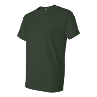 Gildan Unisex DryBlend® T-Shirt, Forest Green, Left Sleeve view