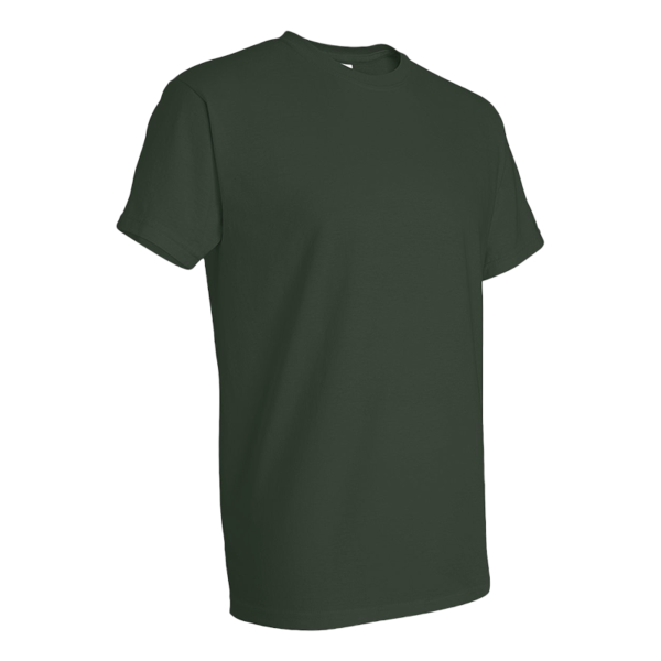 Gildan Unisex DryBlend® T-Shirt, Forest Green, Right Sleeve view