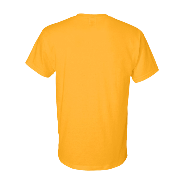 Gildan Unisex DryBlend® T-Shirt, Gold, Back view