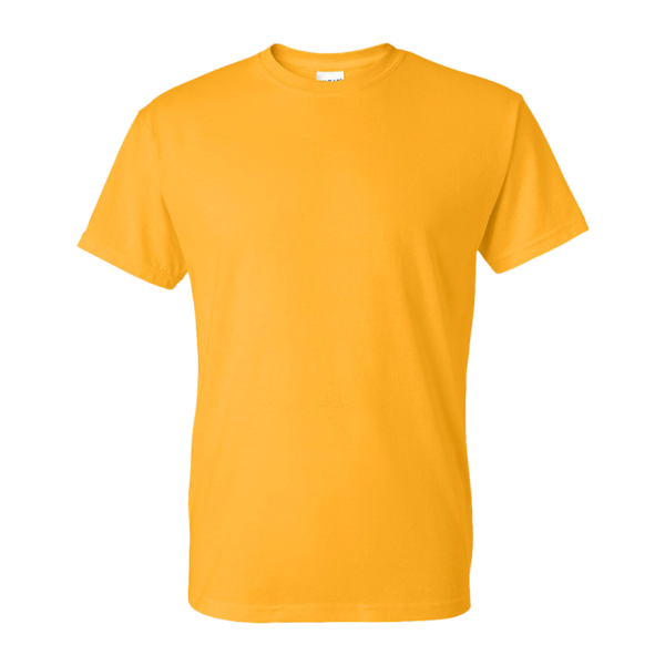 Gildan Unisex DryBlend® T-Shirt, Gold, Front view