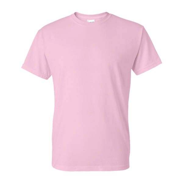Gildan Unisex DryBlend® T-Shirt, Light Pink, Front view