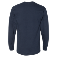 Gildan Unisex Hammer™ Long Sleeve T-Shirt, Dark Navy, Back view