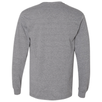 Gildan Unisex Hammer™ Long Sleeve T-Shirt, Graphite Heather, Back view