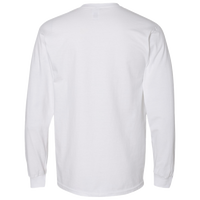 Gildan Unisex Hammer™ Long Sleeve T-Shirt, White, Back view