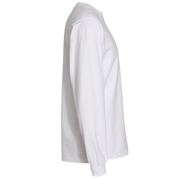 Gildan Unisex Hammer™ Long Sleeve T-Shirt, White, Right Sleeve view