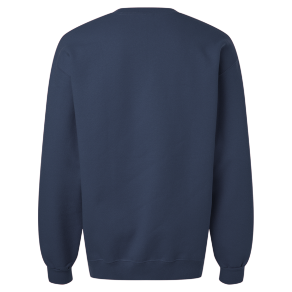 Gildan Unisex Hammer™ Maxweight Crewneck Sweatshirt, Blue Dusk, Back view