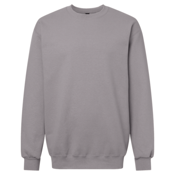 Gildan Unisex Hammer™ Maxweight Crewneck Sweatshirt, Gravel, Front view
