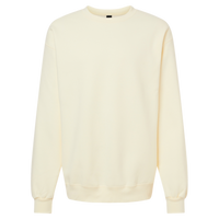 Gildan Unisex Hammer™ Maxweight Crewneck Sweatshirt, Off White, Front view