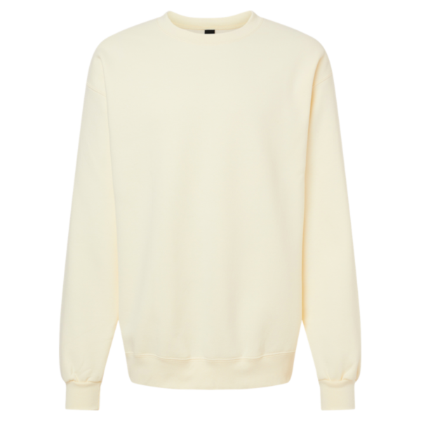 Gildan Unisex Hammer™ Maxweight Crewneck Sweatshirt, Off White, Front view