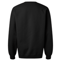 Gildan Unisex Hammer™ Maxweight Crewneck Sweatshirt, Pitch Black, Back view