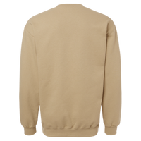 Gildan Unisex Hammer™ Maxweight Crewneck Sweatshirt, Tan, Back view