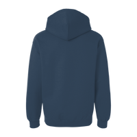 Gildan Unisex Hammer™ Maxweight Hooded Sweatshirt, Blue Dusk, Back view