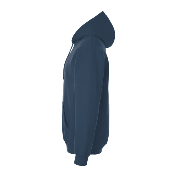 Gildan Unisex Hammer™ Maxweight Hooded Sweatshirt, Blue Dusk, Left Sleeve view