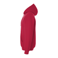 Gildan Unisex Hammer™ Maxweight Hooded Sweatshirt, Cherry Red, Left Sleeve view