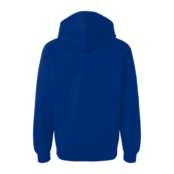 Gildan Unisex Hammer™ Maxweight Hooded Sweatshirt, Deep Royal, Back view