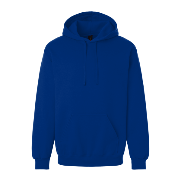 Gildan Unisex Hammer™ Maxweight Hooded Sweatshirt, Deep Royal, Front view