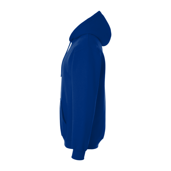 Gildan Unisex Hammer™ Maxweight Hooded Sweatshirt, Deep Royal, Left Sleeve view