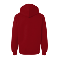 Gildan Unisex Hammer™ Maxweight Hooded Sweatshirt, Garnet, Back view