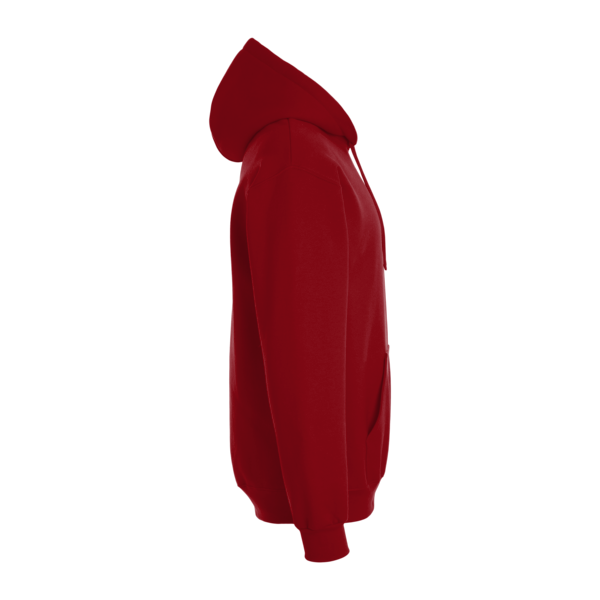Gildan Unisex Hammer™ Maxweight Hooded Sweatshirt, Garnet, Right Sleeve view