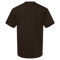 Gildan Unisex Hammer™ Maxweight T-Shirt, Dark Chocolate, Back view