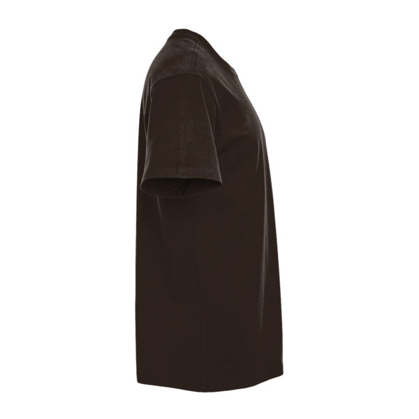 Gildan Unisex Hammer™ Maxweight T-Shirt, Dark Chocolate, Right Sleeve view