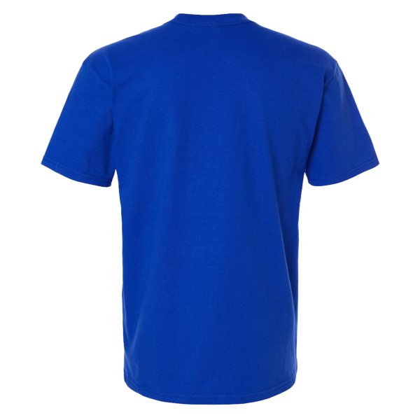 Gildan Unisex Hammer™ Maxweight T-Shirt, Deep Royal, Back view