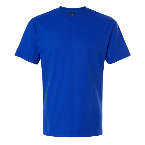 Gildan Unisex Hammer™ Maxweight T-Shirt, Deep Royal, Front view